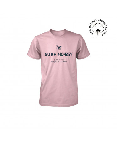 Kurzarm T-Shirt, Kurzarm-T-Shirt surf, surf T-Shirt, surf t-shirt herren, T-Shirt Baumwolle, t shirt herren, surf t-shirt rosa