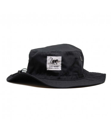 sombrero de pescador, sombrero de playa, sombrero flexible, sombrero de verano, sombrero de sol, sombrero negro
