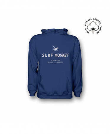 Ã–ko-Sweatshirt mit Kapuze, Hoodie herren, Bio-Baumwolle hoodie, Surf hoodie, Herren Pullover, Hoodie, Kapuzenpullover Navy blau