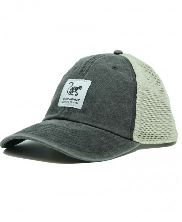 Trucker Hat, Men's Surf Visor, Surf Hat, Men's Trucker Hat, Trucker Hat, Mesh Hat Black