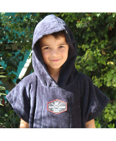 Organic Cotton Surf Poncho - Surf Monkey Essential accessory to change on  the beach Talla 6-8