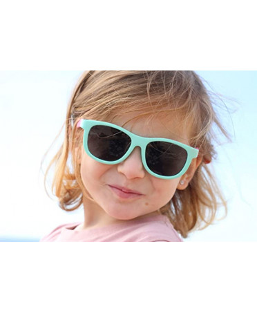 Kids sunglasses, polarized, pink green