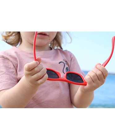 Kindersonnenbrille, polarisiert, rot